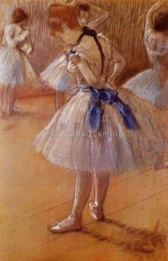 The Dance Studio - 埃德加·德加